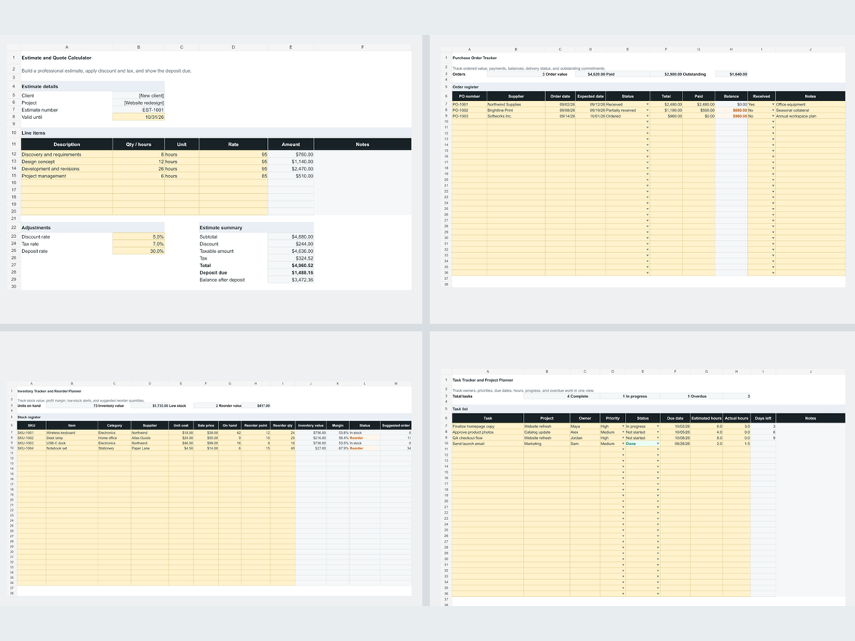Small Business Operations Pack